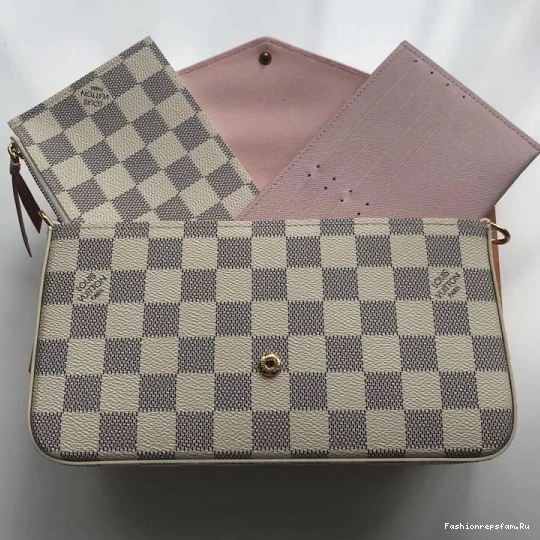 FS CHEAP Vuitton Louis Damier Bag Felicie N63106 Pochette 0810